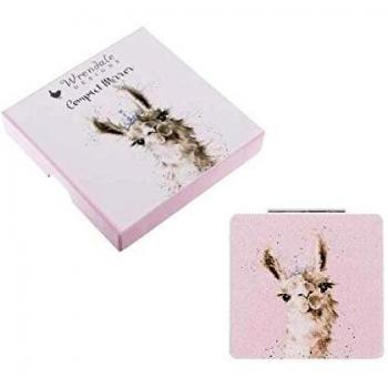 Wrendale Designs Llama Queen Compact Mirror
