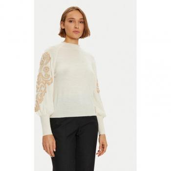 Luisa Spagnoli Minucias Pullover Écru Regular Fit