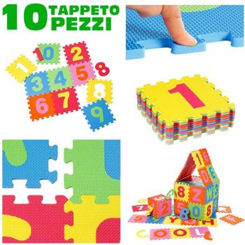 Mat de Juego Infantil 10 Piezas Antichoque