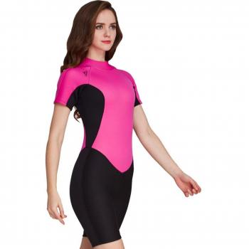2MM Short Sleeve Wetsuit for Snorkeling and Scuba Diving