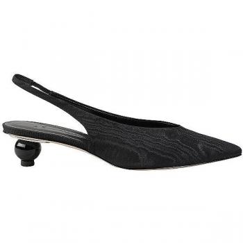 Max Mara Nadir schwarze Slingback‑Sandale – 38