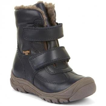 Froddo Winter‑Snowboots „Linz Wool Tex High“ – Kinder, Gr. 29 – Glatt‑leder