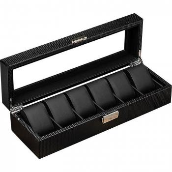 High Definition Glass Watch Box Organizer