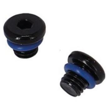 XLC‑Kit BR‑X125 – Entlüftungs-Schrauben, Muttern und Unterlegscheiben (Shimano)