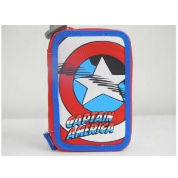 Astuccio Capitan America 3 Zip