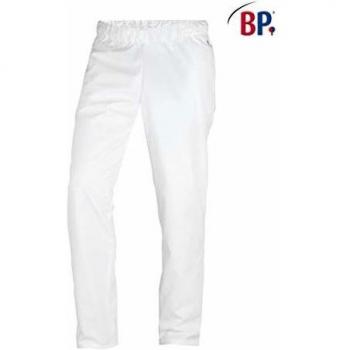BP Unisex-Hose mit Gummizug, 215 g/m², weiß, Sn