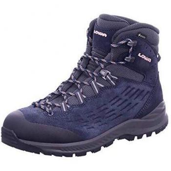 Scarpe Lowa Explorer GTX Mid Trek per Donne (Blu/Rosa)