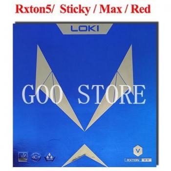 Goma LOKI RXTON para Tenis de Mesa, Esponja Pegajosa Dura, ITTF