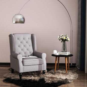 HOMCOM Wingback Armchair