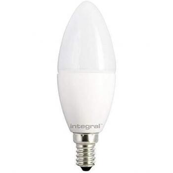 Integral LED Candle Bulb E14 5.6W 2700K Dimmable