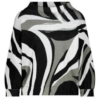 Monari Pullover mit Strassverzierung, Größe 36