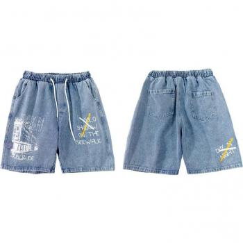 Pantalones cortos de mezclilla estilo Harajuku