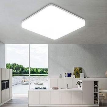 Plafonnier Salon Carré Dimmable 36W – Éclairage Polyvalent