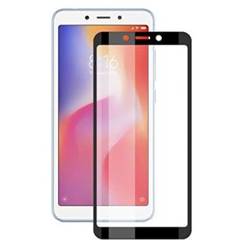 Protector de Pantalla Ksix para Xiaomi Redmi 6/6A, Cristal Templado Negro