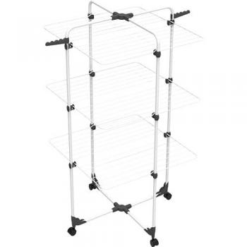 Stendibiancheria Modular 3 Bianco e Grigio
