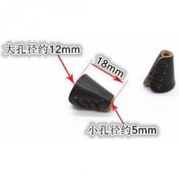 10pcs Leather Drawstring Cord Locks for Handmade Projects
