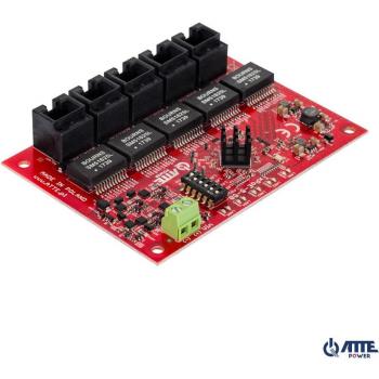 Conmutador 5‑Portos PoE ATTE xPoE‑5‑50‑OF