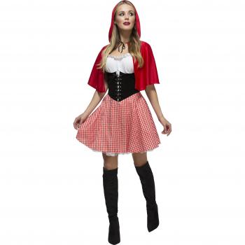 Disfraz de Caperucita Roja para mujer con corsé