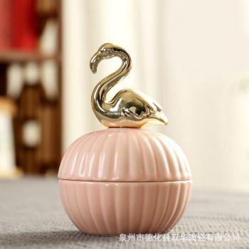 Customizable Golden Animal Jewelry Box