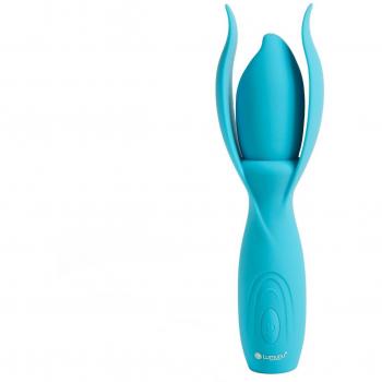 Klitofee Deluxe – Vollsilikon Vibrator für Klitoris & G‑Punkt, 10 Programme, Akkutechnik, 100 % wasserdicht