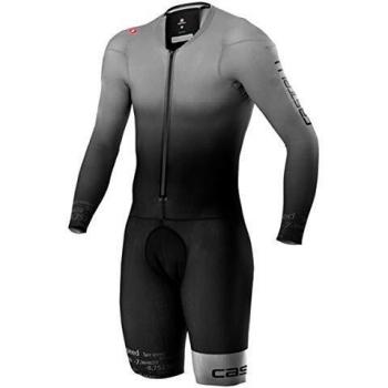 Castelli Body Paint LS 4X Pantaloncini Uomo Color Nero-Argento