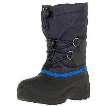 Kamik Unisex Kinder Southpole4 Stiefel, Blau Navy, 27 EU