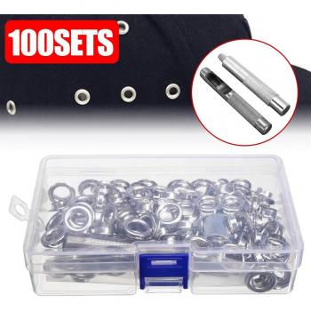 Jacken‑&Gürtel‑Zubehör: 100 Metallösen (10 mm)