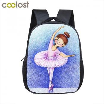 Children's Ballet Dancer School Bag