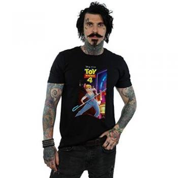 T-shirt nera Bo Peep e Giggle McDimples per uomo Disney Toy Story 4