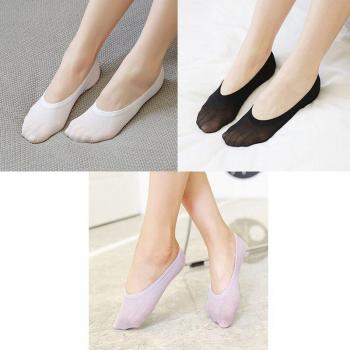 Cute Thin Candy Color Ankle Sox