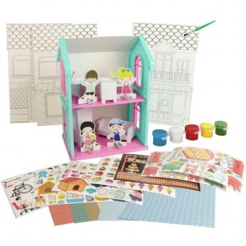 DIY Painted Dollhouse from Chad Valley