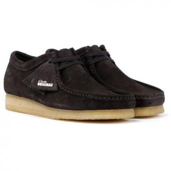 Wallabee Bottes en Suède Marron pour Homme Clarks Originals