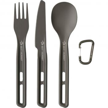 Set de couverts de camping Sea To Summit Frontier Cutlery gris
