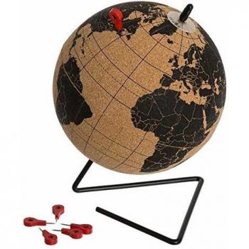 Globe en liège D 15 cm Atmosphera