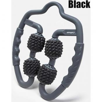 Rouleau de Massage 4 Roues pour Yoga et Fitness