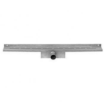 Caniveau de Salle de Bain Compact – Drainage Facile, Plaque Unique 6×80 cm, 5 cm, Inox