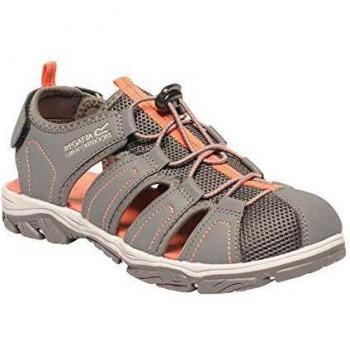 Regatta Frauen-Westshore-Sandalen, Farbpalette Granit/Neon Pfirsich, Größe 39 EU