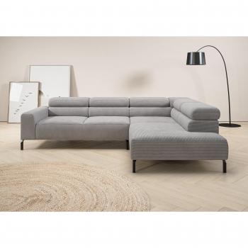 PLACES OF STYLE Ecksofa Antonelli, L-Form, mit elektrischer Sitztiefenverstellung