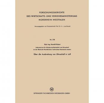 Ãber die Ausbreitung von Ultraschall in Luft