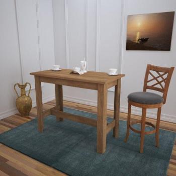 Hanah Home Esstisch „Maya“ – Modernes Design, 120 × 93 × 60 cm, robuste Konstruktion