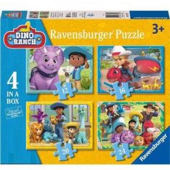Ravensburger Dino Ranch Puzzle-Quartett