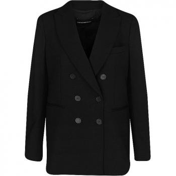 Emporio Armani Blazer Schwarz Damen Größe 36 H3ng21 C2002