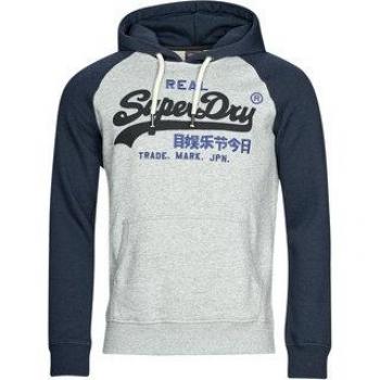 Sudadera con capucha Superdry para hombre en gris