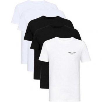 Henleys Men's Henfive A T-Shirt Multipack (5 Pack)