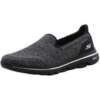 Skechers Women’s Elite 2.0 Black Sneaker – Sustainable Textile/Vegan, Size 8