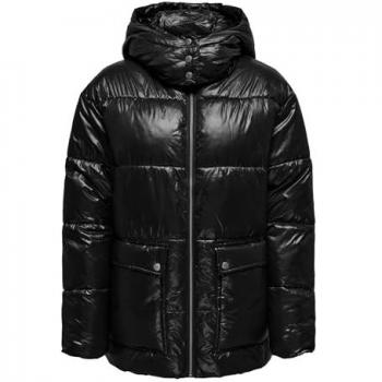 ONLY Damen Steppjacke ONLSKY Schwarz Größe S