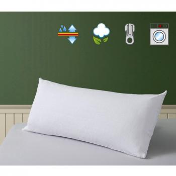 Funda Impermeable para Almohada Savel con Cremallera 100 % Algodón