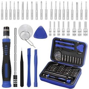 Set da 37 Cacciaviti a Precisione Magnetica per PC & Mobile