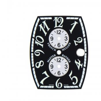 Orologio Franck Muller Maschile Master Banker Quadrante Nero Argento