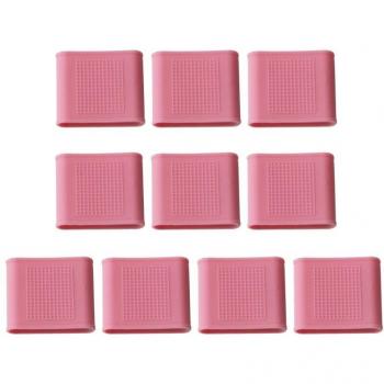 Set de gants de sécurité et performance silicone pour golf – 10 unités + housses
